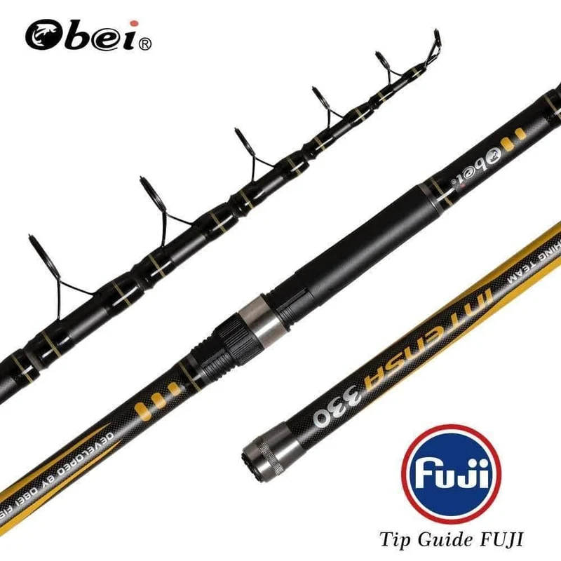 Teleskop-Karpfenrute, tragbar, professionell, ultraleicht, Experten-Reiserute, 3.3 m, 3.6 m, 3.25 lbs (ca. 1,47 kg)