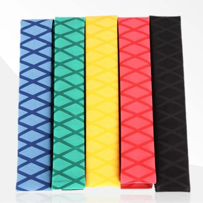 Schrumpfschlauch Angelrute Griff Grip 1M Rutschfeste Isolierung Schlauch Hülse für Golf Tennis Badminton Schläger 5 Farbe