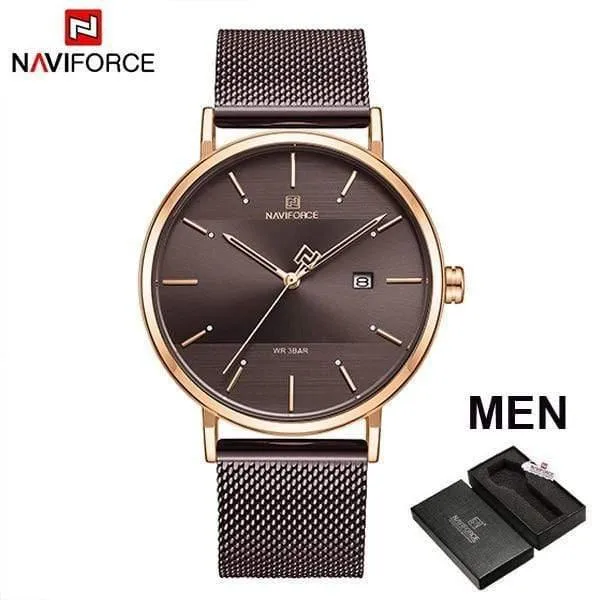 Liebhaberuhren für Männer und Frauen Mode Einfache Quarz Armbanduhr wasserdicht Datum Uhr Luxus Paar Uhr Geschenk 2019