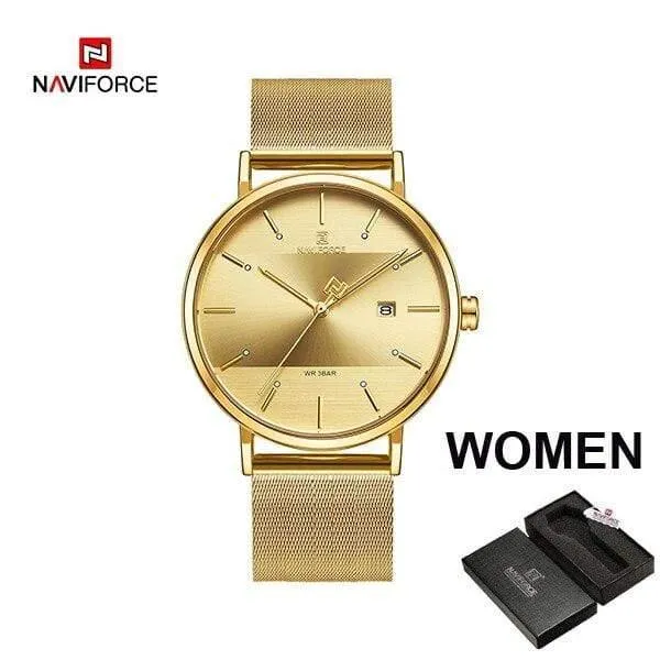 Liebhaberuhren für Männer und Frauen Mode Einfache Quarz Armbanduhr wasserdicht Datum Uhr Luxus Paar Uhr Geschenk 2019