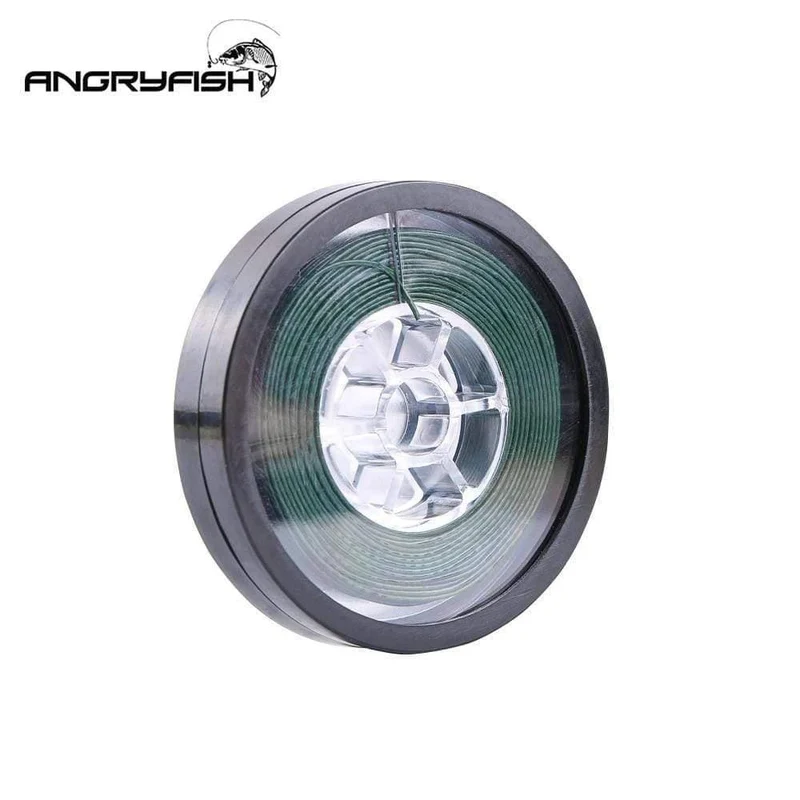 15 m Karpfen-Angelschnur, beschichtetes Hakenglied, 15 lb, 25 lb, 35 lb