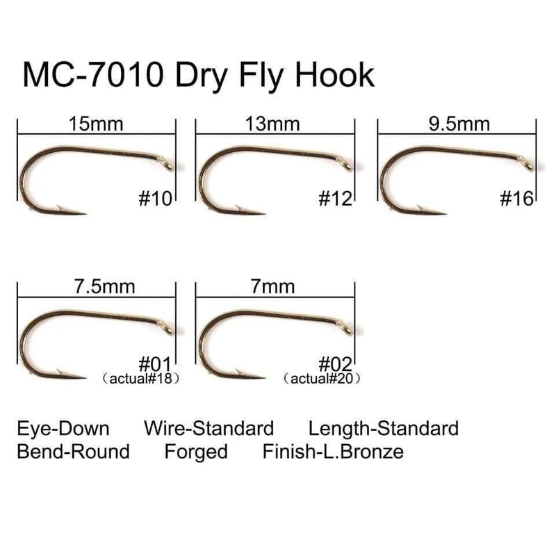 100 stücke 4#-22# Fisch-Freundliche Widerhaken Fliegen Angelhaken Trocken & Nass & Nymphe & Garnelen Caddis Pupa Streamer Fliegen Haken