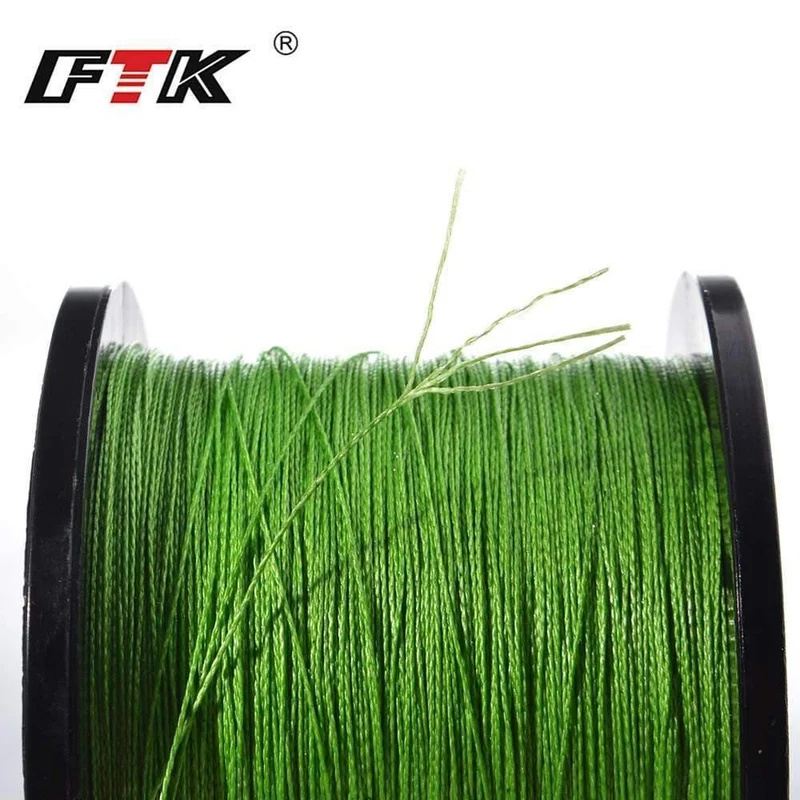 Geflochtene Angelschnur 8-60LB 0.1-0.4mm 4-Strang Multifilament Angeln PE Geflochtene Draht 500M Angelschnur