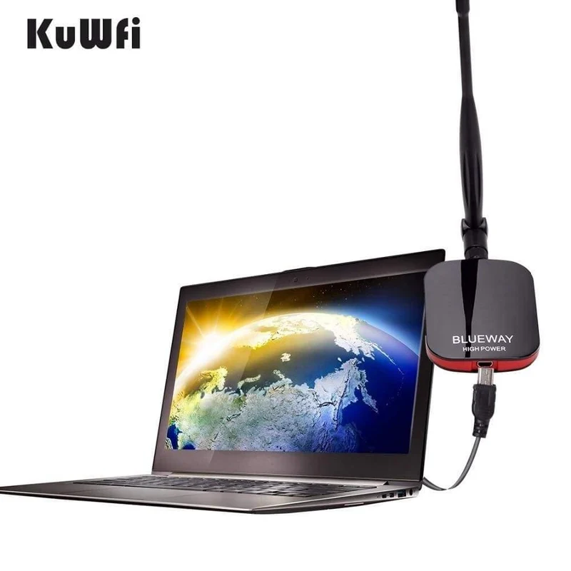 150 Mbit/s Wireless-USB-Adapter Blueway N9000 Free Internet Long Range Network RT3070L USB Wifi