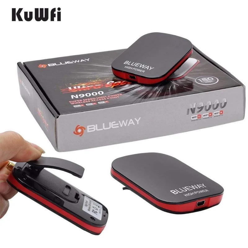 150 Mbit/s Wireless-USB-Adapter Blueway N9000 Free Internet Long Range Network RT3070L USB Wifi