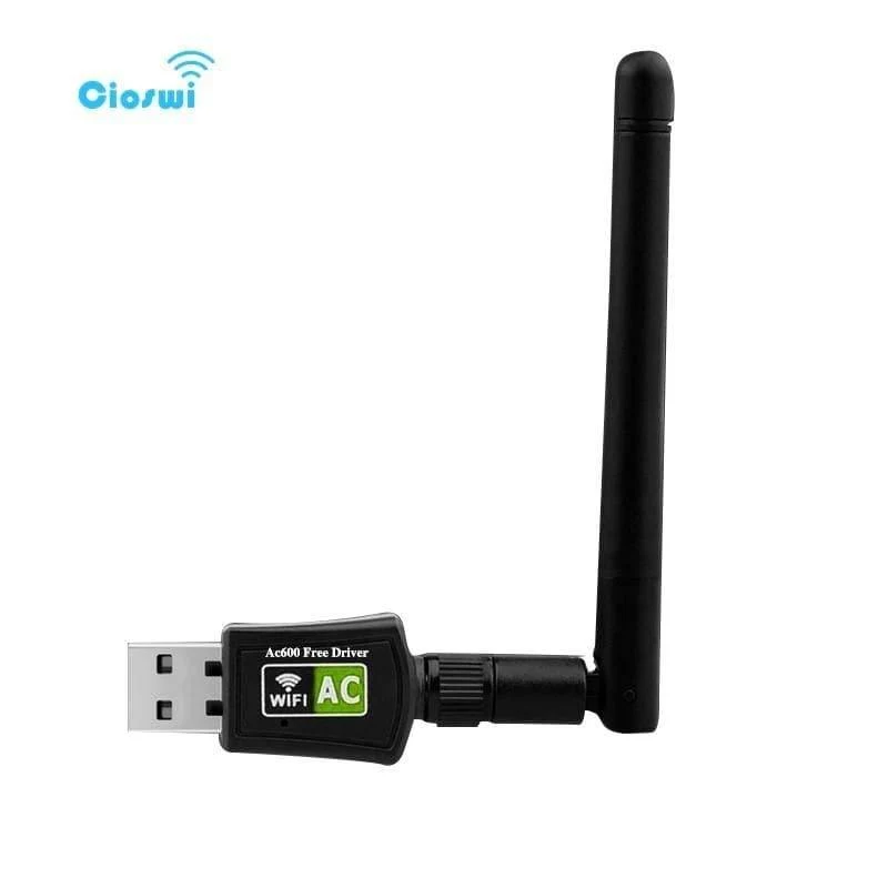 Treiber Wifi Adapter Antenne Internet Ethernet 600Mbps Netzwerkkarte USB 2.0 Lan Netzwerk Unterstützung Windows MAC OS