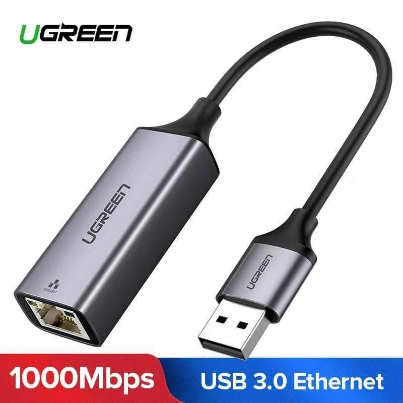 USB-Ethernet-Adapter USB-3.0-2.0-Netzwerkkarte zu RJ45 Lan für Windows 10
