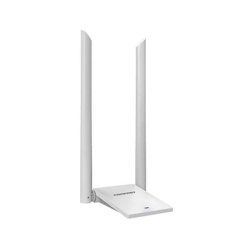USB 3.0 Wireless WLAN-Adapter Dual Band 2.4 + 5 GHz 150–1300 Mbit/s 802.11AC 802.11 a/b/n/g/ac mit 2 x 6 dBi WLAN-Antennen