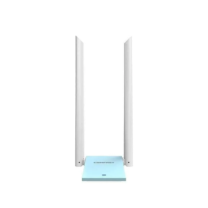 USB 3.0 Wireless WLAN-Adapter Dual Band 2.4 + 5 GHz 150–1300 Mbit/s 802.11AC 802.11 a/b/n/g/ac mit 2 x 6 dBi WLAN-Antennen