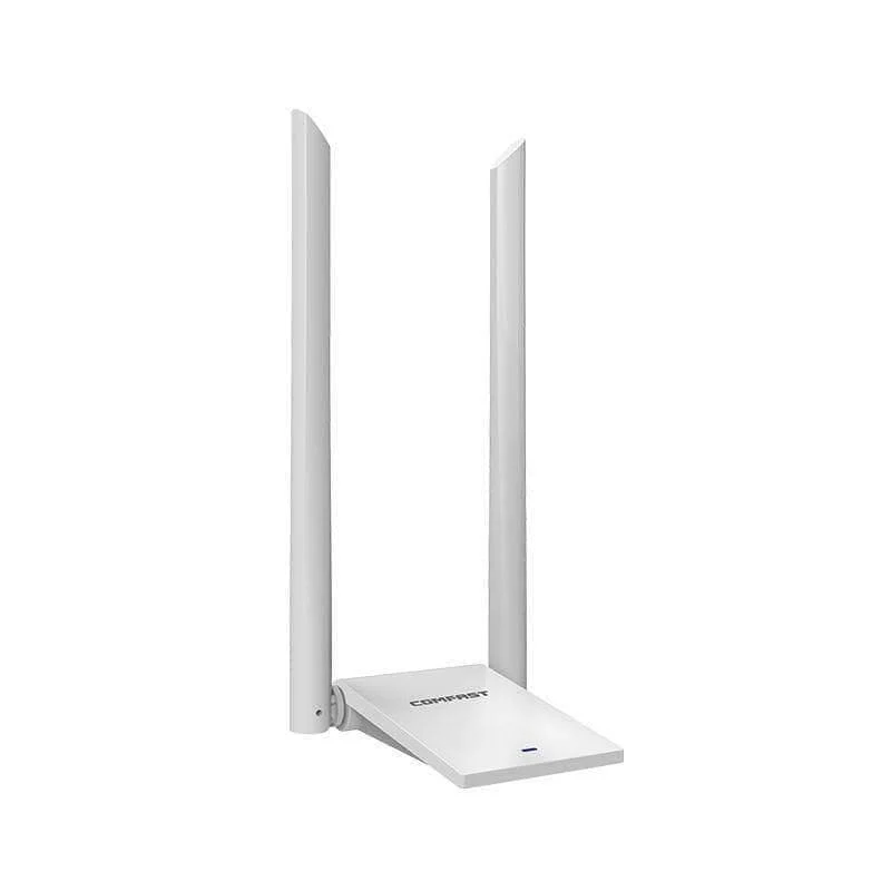 USB 3.0 Wireless WLAN-Adapter Dual Band 2.4 + 5 GHz 150–1300 Mbit/s 802.11AC 802.11 a/b/n/g/ac mit 2 x 6 dBi WLAN-Antennen