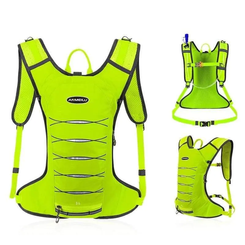 3L Camping Trinkrucksack 2L Wassersack Outdoor Sports Running Marathon Radfahren Rucksack Wandern Trinkblase