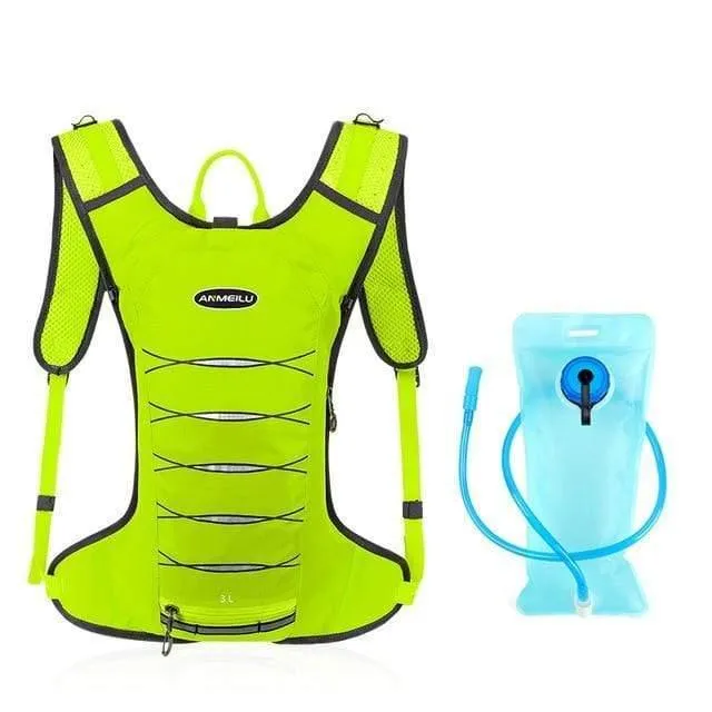 3L Camping Trinkrucksack 2L Wassersack Outdoor Sports Running Marathon Radfahren Rucksack Wandern Trinkblase
