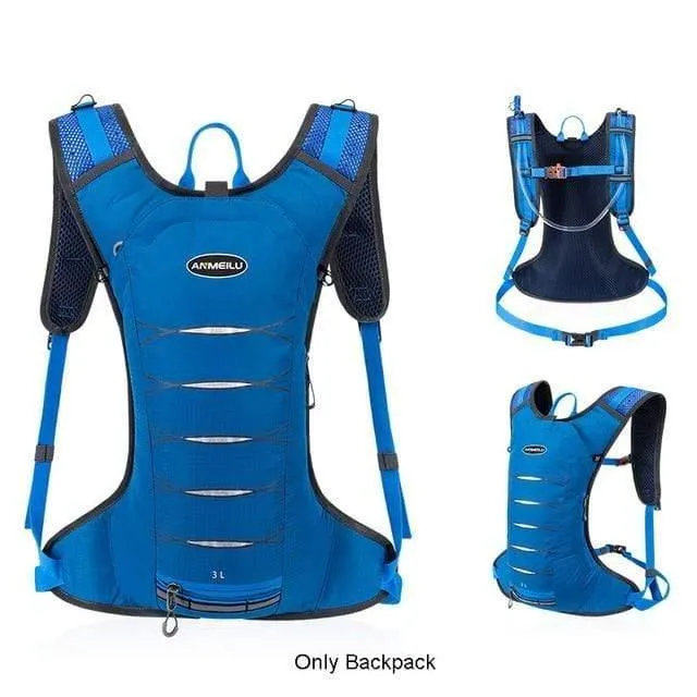 3L Camping Trinkrucksack 2L Wassersack Outdoor Sports Running Marathon Radfahren Rucksack Wandern Trinkblase