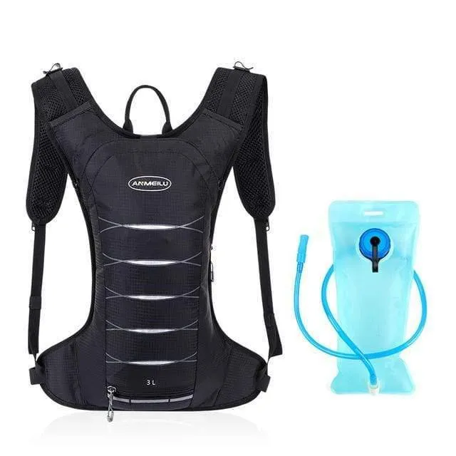 3L Camping Trinkrucksack 2L Wassersack Outdoor Sports Running Marathon Radfahren Rucksack Wandern Trinkblase