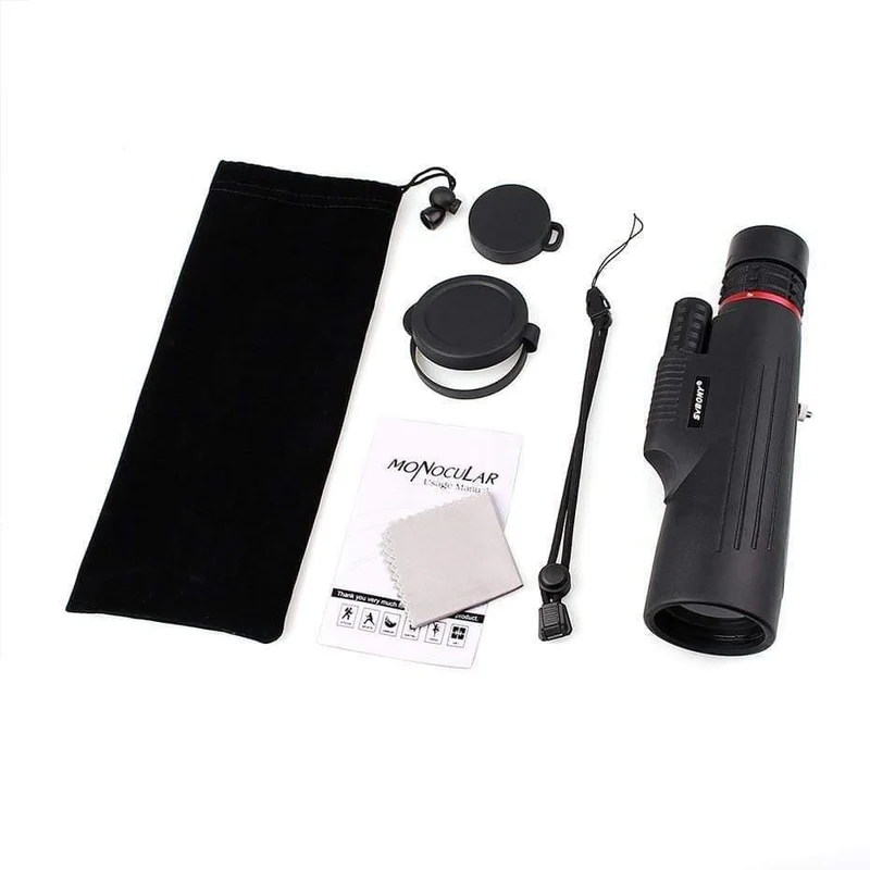 8-24x50 Zoom Monokular Hohe Vergrößerung FMC Glaslinse HD Teleskop Fernglas für die Jagd Wandern Camping F9325A