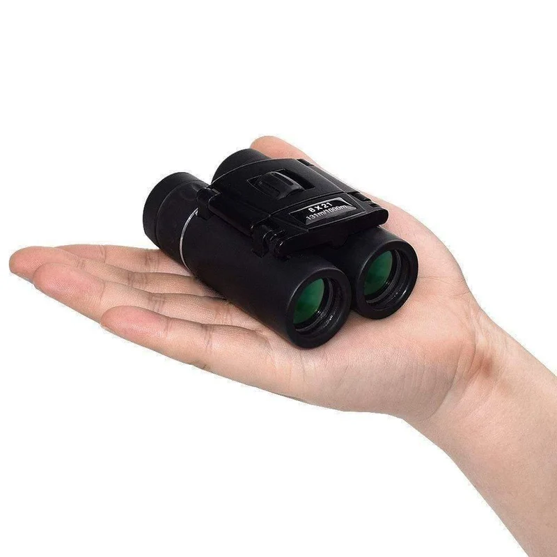 Mini 8x21 Zoom Fernglas Long Range 3000m Folding HD Leistungsstarkes Teleskop BAK4 FMC Optik Jagd Sport Camping Wandern