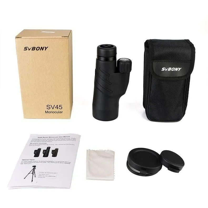 12x50 Monokular BaK4 Prisma Voll mehrfach beschichtete Monokulare IPX7 Wasserdichte Teleskope Camping Wandern Jagd Spyglass F9338D