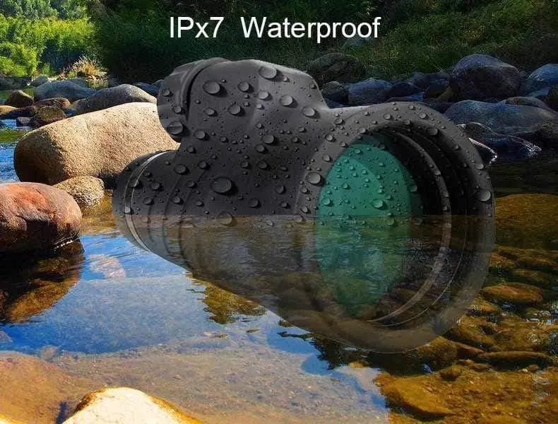 12x50 Monokular BaK4 Prisma Voll mehrfach beschichtete Monokulare IPX7 Wasserdichte Teleskope Camping Wandern Jagd Spyglass F9338D