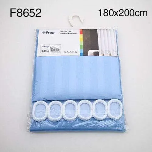 7 farben 180*180 cm Beliebte solide Bad Vorhänge Großen Kreis Duschvorhang Stoff Polyester Bad vorhänge mit haken F8602