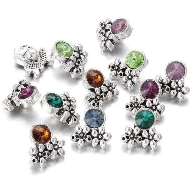 10pcs / lot neuer Schnellschmucksache-Baum des Lebens 12mm Metalldruckknöpfe passten Schnellarmband-Armband-Halsketten