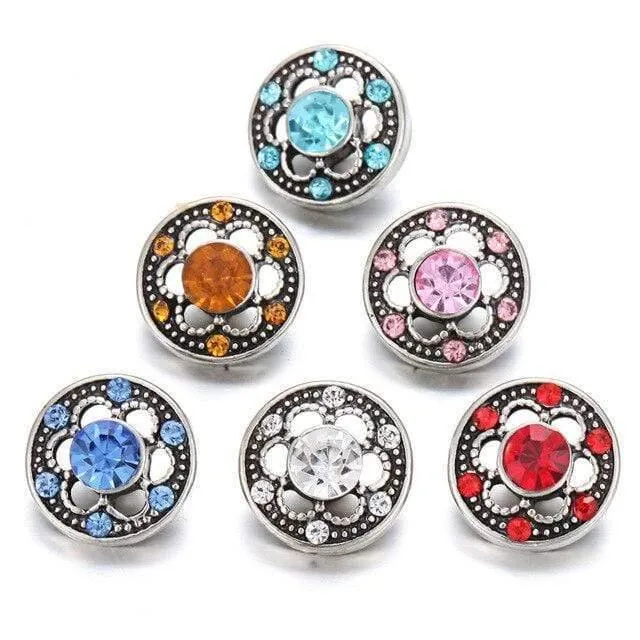 10pcs / lot neuer Schnellschmucksache-Baum des Lebens 12mm Metalldruckknöpfe passten Schnellarmband-Armband-Halsketten