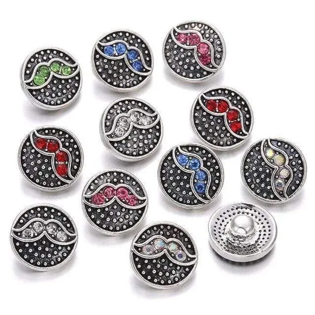 10pcs / lot neuer Schnellschmucksache-Baum des Lebens 12mm Metalldruckknöpfe passten Schnellarmband-Armband-Halsketten