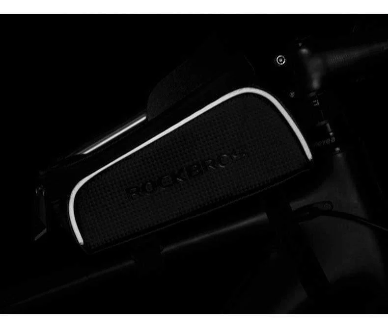 MTB Rennrad Fahrradtaschen Wasserdicht Touchscreen Radfahren Top Vorderrohr Rahmentaschen 6.0 Telefonkasten Fahrradzubehör