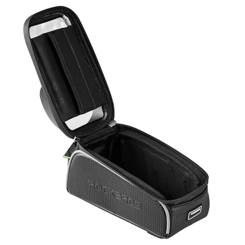MTB Rennrad Fahrradtaschen Wasserdicht Touchscreen Radfahren Top Vorderrohr Rahmentaschen 6.0 Telefonkasten Fahrradzubehör