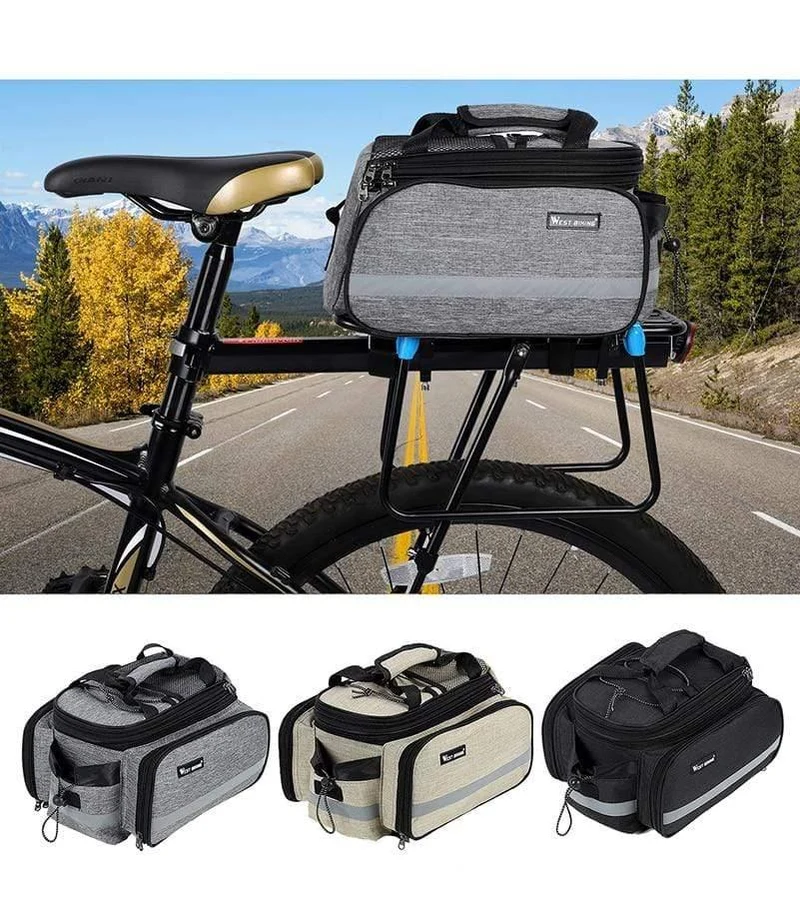 Fahrradtaschen Große Kapazität Wasserdicht Radfahren Camel Bag Mountainbike Sattel Trunk Taschen Gepäckträger Fahrradtasche