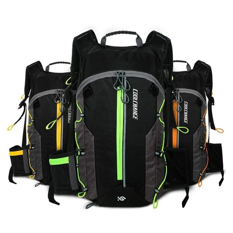 Männer Frauen 10L Wasserdicht Radfahren Rucksack Outdoor Nacht Reflektierende Mountain Road Bike Schulter Tasche