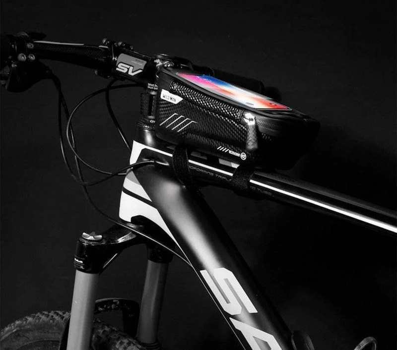 Mountainbike Tasche Regendicht Wasserdichte Mtb Front Tasche 6.2 zoll Handy Fall Fahrrad Oberrohr Tasche Radfahren Zubehör