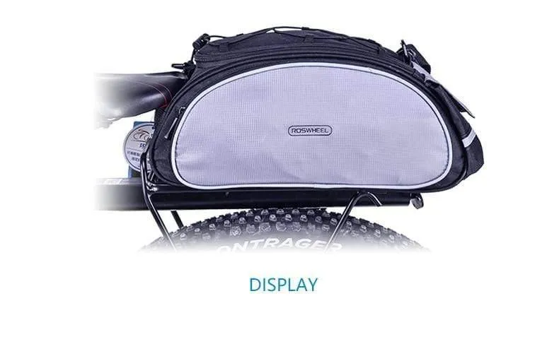Mountain Road Fahrrad Radfahren Gepäckträger Gepäckträger Packtasche Gepäckträger Umhängetasche Handtasche 13L