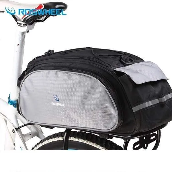 Mountain Road Fahrrad Radfahren Gepäckträger Gepäckträger Packtasche Gepäckträger Umhängetasche Handtasche 13L