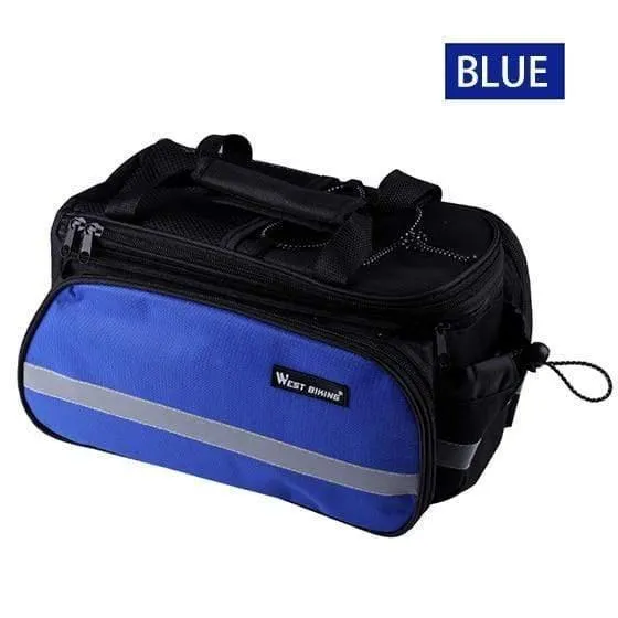 Radfahren Kameltasche 10-25L Volumen Wasserdicht Reiten Fahrrad Gepäckträger Aufbewahrung Gepäck Taschen Reflektierende MTB Bike Bag