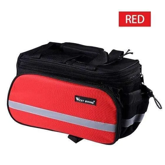 Radfahren Kameltasche 10-25L Volumen Wasserdicht Reiten Fahrrad Gepäckträger Aufbewahrung Gepäck Taschen Reflektierende MTB Bike Bag