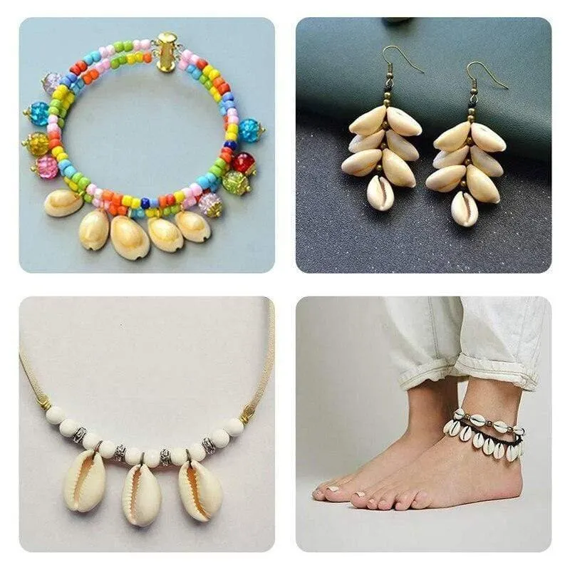 50 stücke Natürliche Shell Perlen Weiß für Frauen Damen mode schmuck Armband Halskette Ohrring DIY Machen Geschenk für Freunde f85
