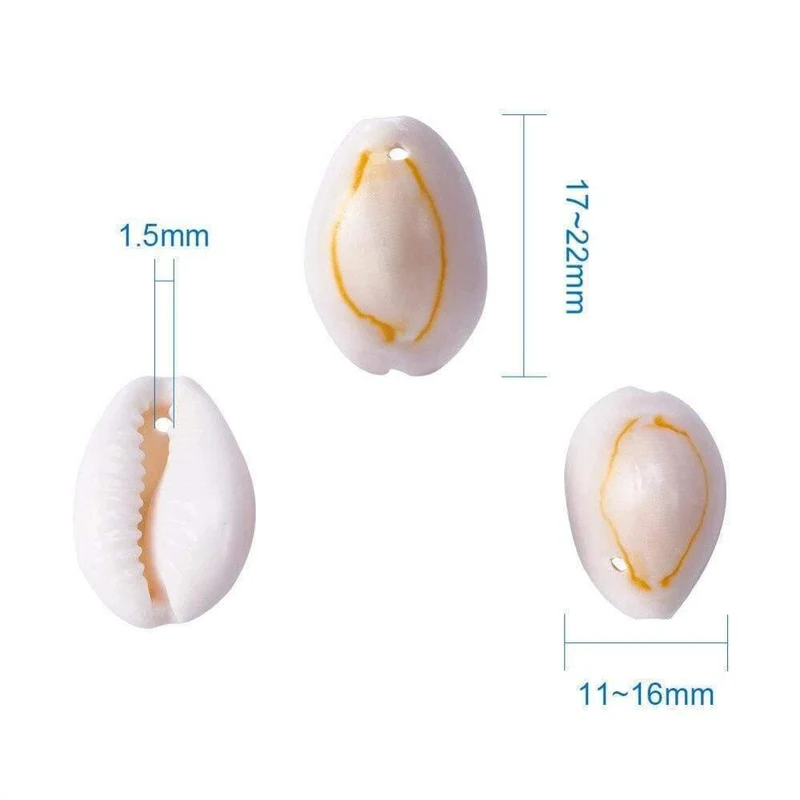50 stücke Natürliche Shell Perlen Weiß für Frauen Damen mode schmuck Armband Halskette Ohrring DIY Machen Geschenk für Freunde f85
