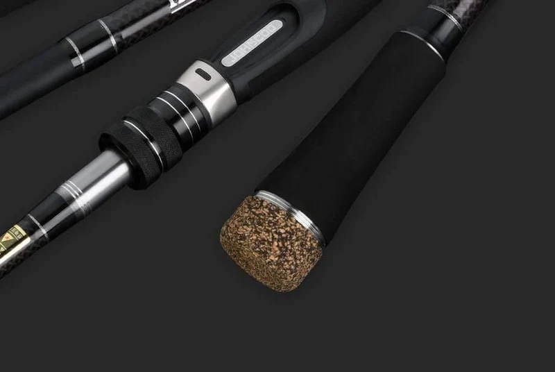 Carbon Angelrute 2.7 m 3.0 m M MH Power 10-45g Baitcasting Angelrute Wolfsbarsch Küsten angelrute 3 Abschnitte Spinnrute
