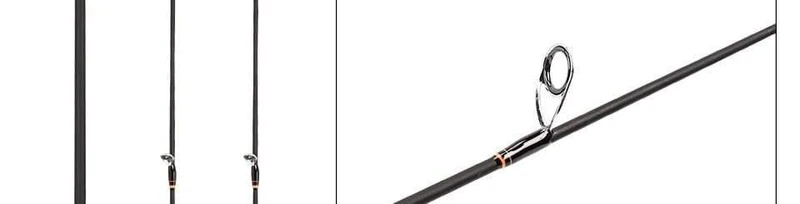 Ködergewicht 0.6-8 g Ultraleichte Nachtangelrute 1.8 m UL+ L 2 Leuchtspitzen Carbon-Karpfen-Spinnangelruten