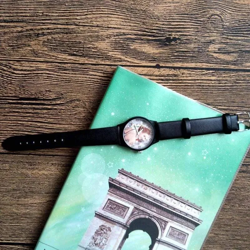 Drucken der Armbanduhr Customized watches logo design Geburtstagsgeschenk für das Bild des Liebhabers Passen Sie die Uhr an