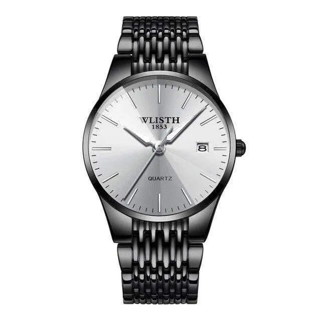 Watch Simple Business Damenuhren wasserdicht Herrenuhr schwarz ultradünne Liebhaber Uhr sevgili saati montre