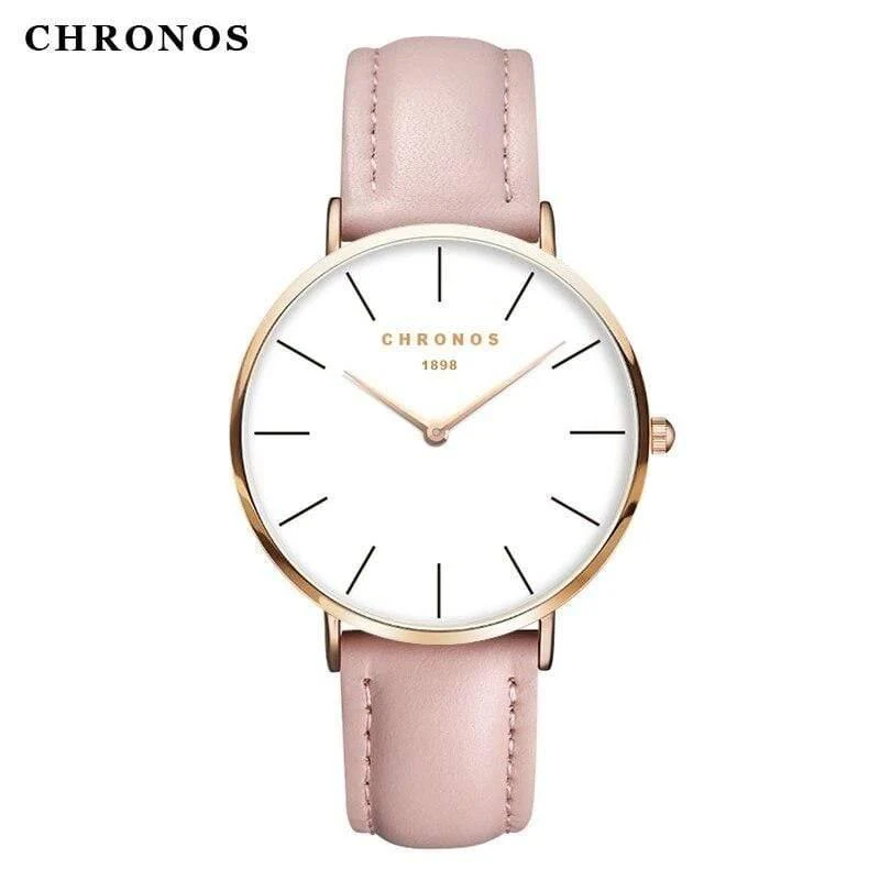 Frauen Minimalistische Armbanduhren Mode Liebhaber Paare Uhr mit Lederband Uhr Einfache Relogio Masculino Reloj Mujer
