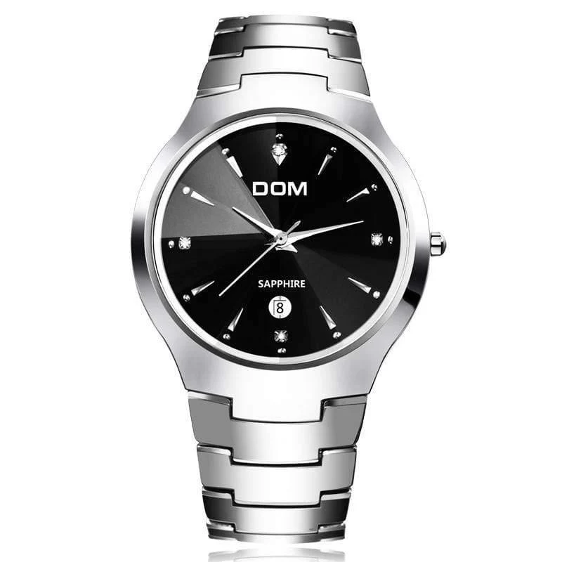 Männer Uhren Top Marke Luxus Quarz Mode Uhr Wolfram Stahl Wasserdichte Uhr Montre Frauen Uhr Casual liebhaber