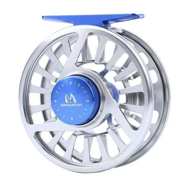 Fliegenrolle 3 / 4 / 5 / 6 / 7 / 8WT CNC gefräste Aluminium Micro Adjusting Drag Fliegenrolle