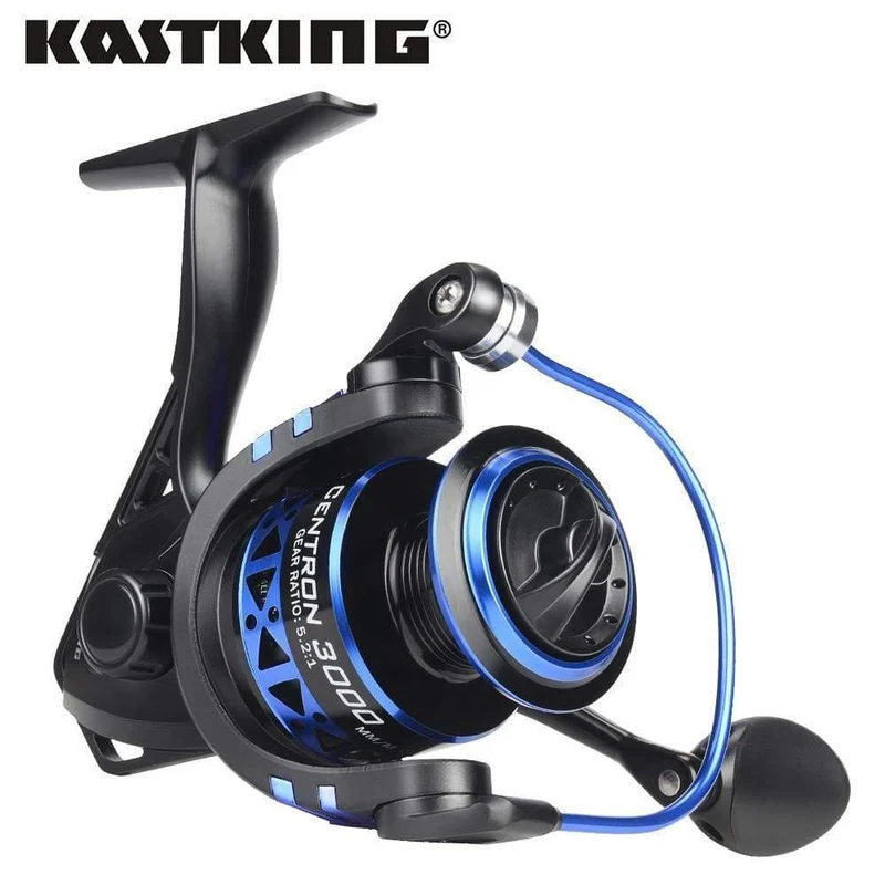 Centron Low Profile Süßwasser-Spinnrolle, maximale Zugkraft, 8 kg, Karpfen-Angelrolle für Barschangeln, Serie 500–5000