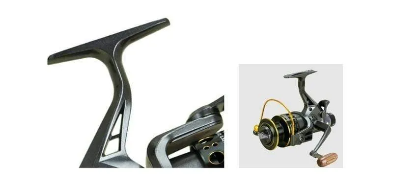 Doppelbremse Design Angelrolle Super Strong Karpfenangeln Feeder Spinnrolle Spinnrad Typ Angelrad MG