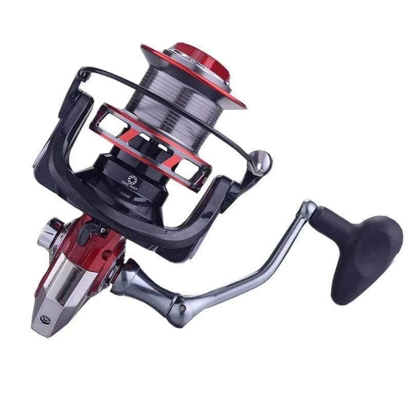 Meeresangeln Angelrolle 8000 10000 12000 Metallspule 13 + 1BB Salzwasserwels Surfcasting Angelrolle Distant Wheel