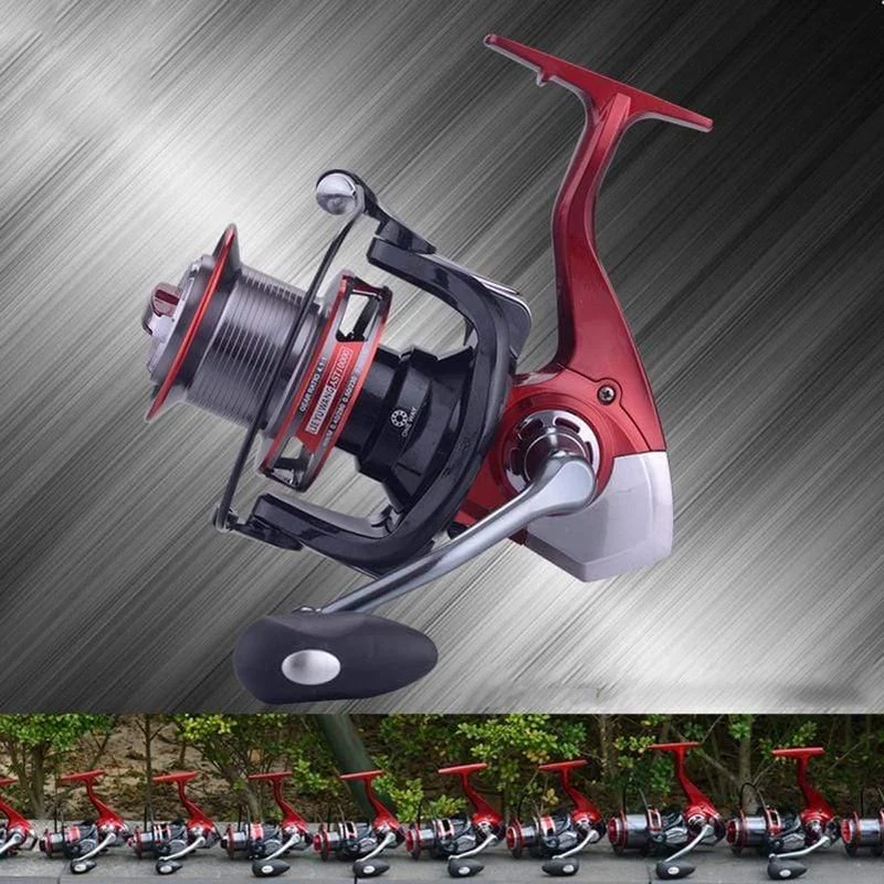 Meeresangeln Angelrolle 8000 10000 12000 Metallspule 13 + 1BB Salzwasserwels Surfcasting Angelrolle Distant Wheel