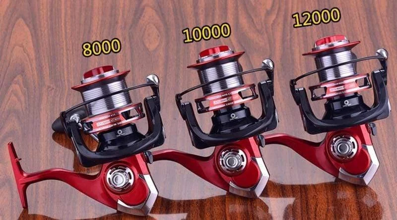 Meeresangeln Angelrolle 8000 10000 12000 Metallspule 13 + 1BB Salzwasserwels Surfcasting Angelrolle Distant Wheel