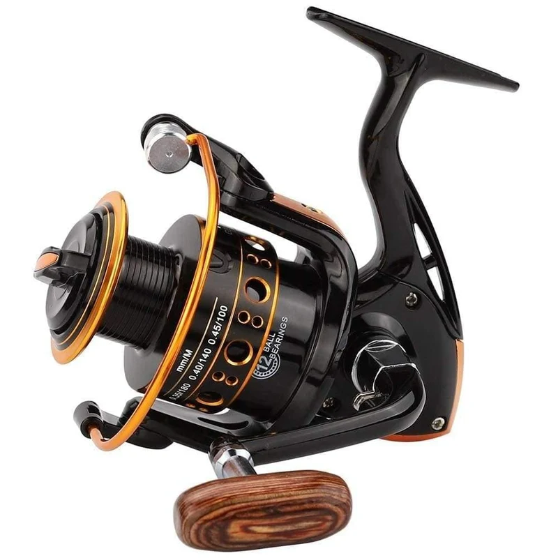 12BB Spinning Angelrolle Rad für Salzwasser Metallspule Angelrollen carpa molinete de pesca angelgerät
